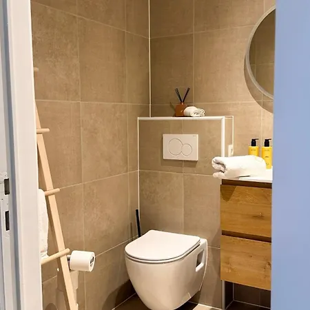 Modern Studio With Pool Access Middelkerke By Lets Go Getaways * Middelkerke